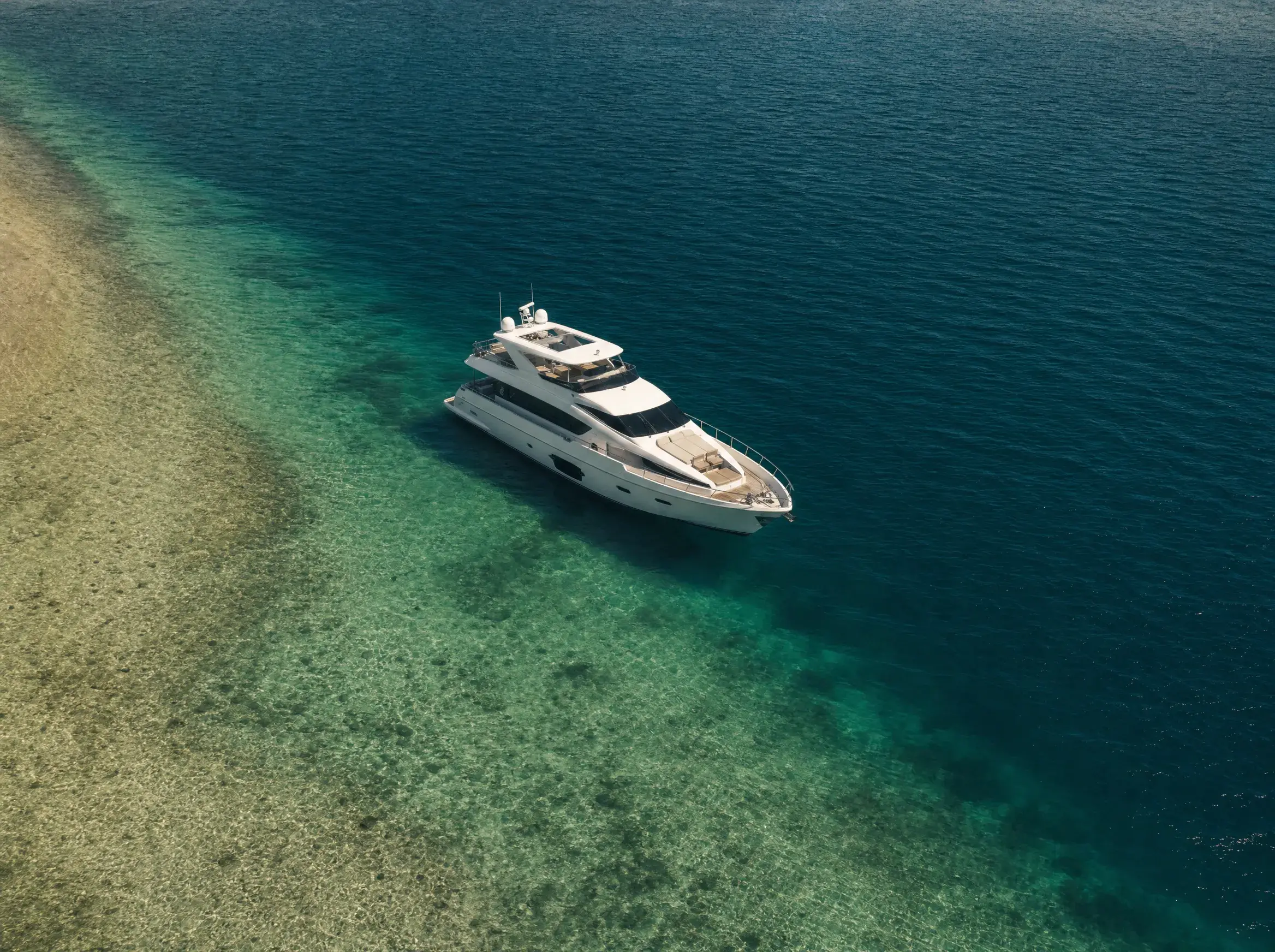 Sandbar Day vs Bahamas Crossing yacht charter. LIMITLESS YACHTS