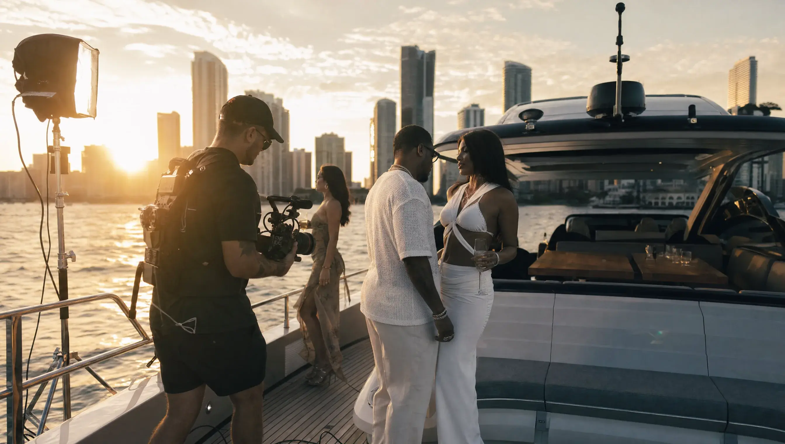 Music Video Yacht Charter Miami