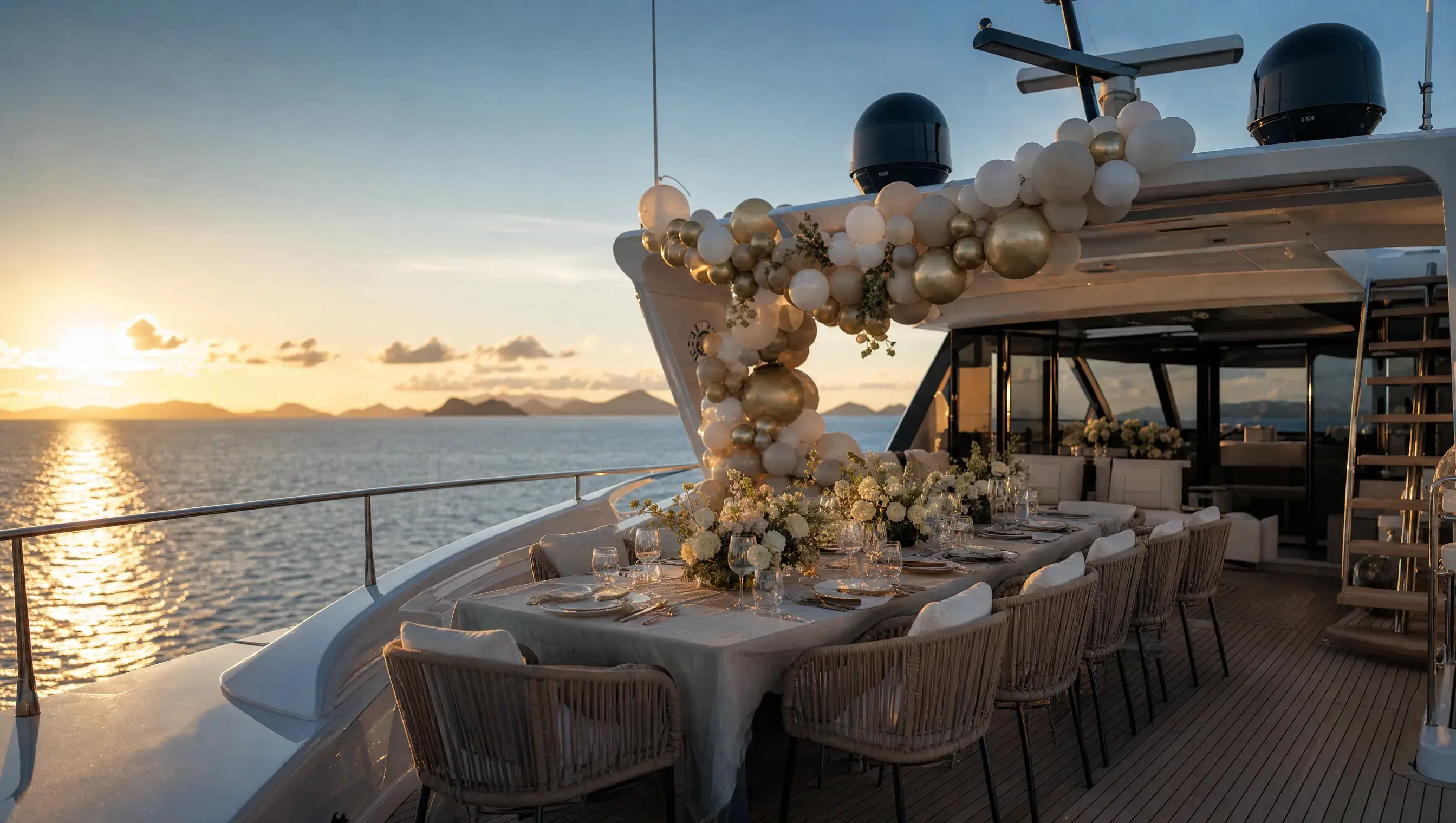 Yacht Decoration Packages Miami